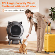 FurryKiddy 3LB003 Automatic Self-Cleaning Litter Box