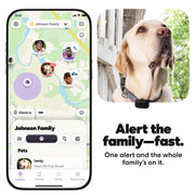 Life360 Pet GPS Tracker with Escape Alerts & 14-Day Battery