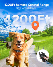 SLOPEHILL Remote Dog Training Collar with 4200FT Range