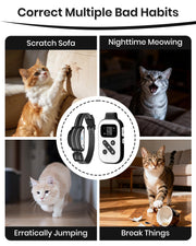 Mini Cat Training Collar with 3300FT Remote & 4 Modes