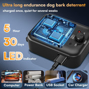 Coprisin 3-Mode Ultrasonic Dog Bark Deterrent Device