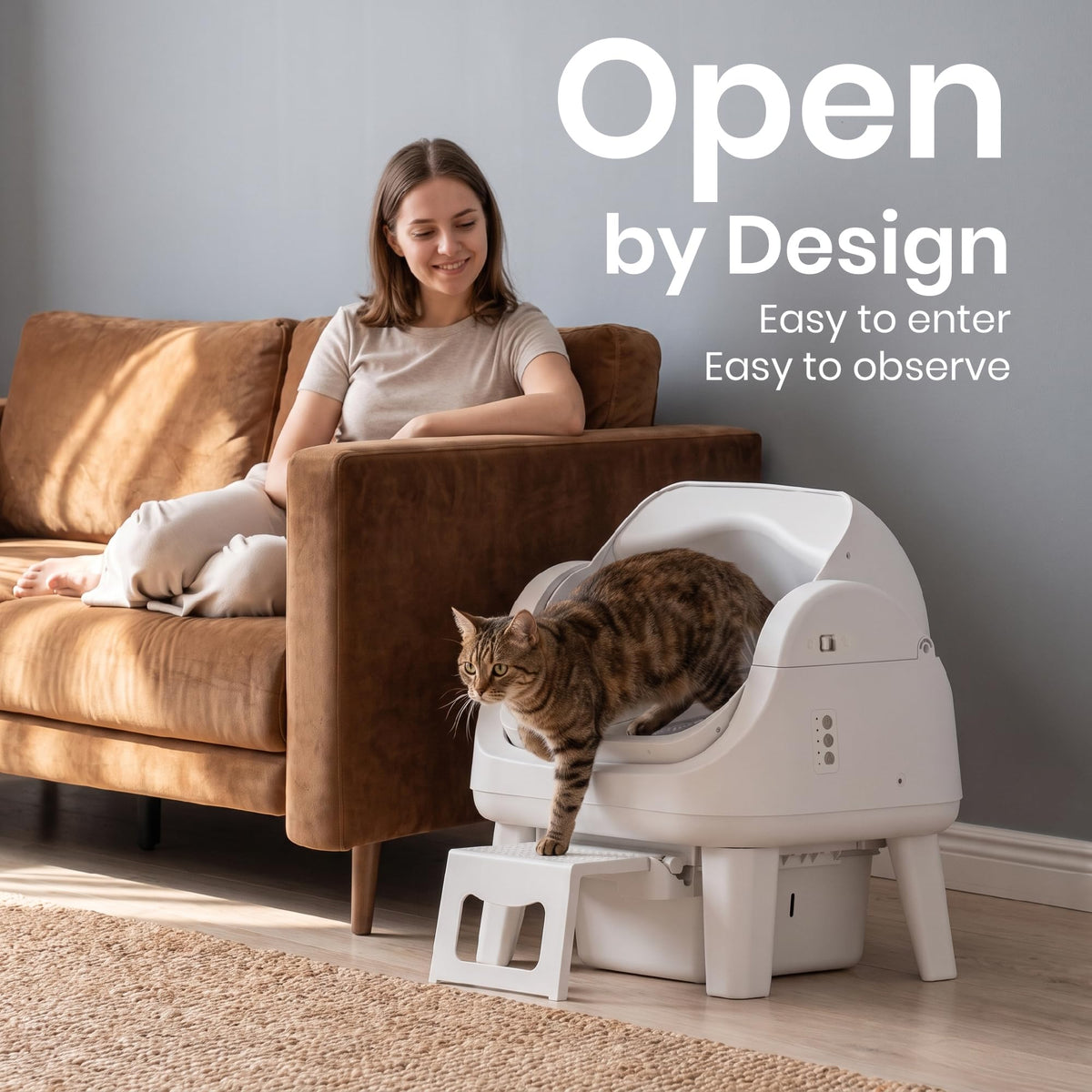 0928 Automatic Self-Cleaning Litter Box for Cats