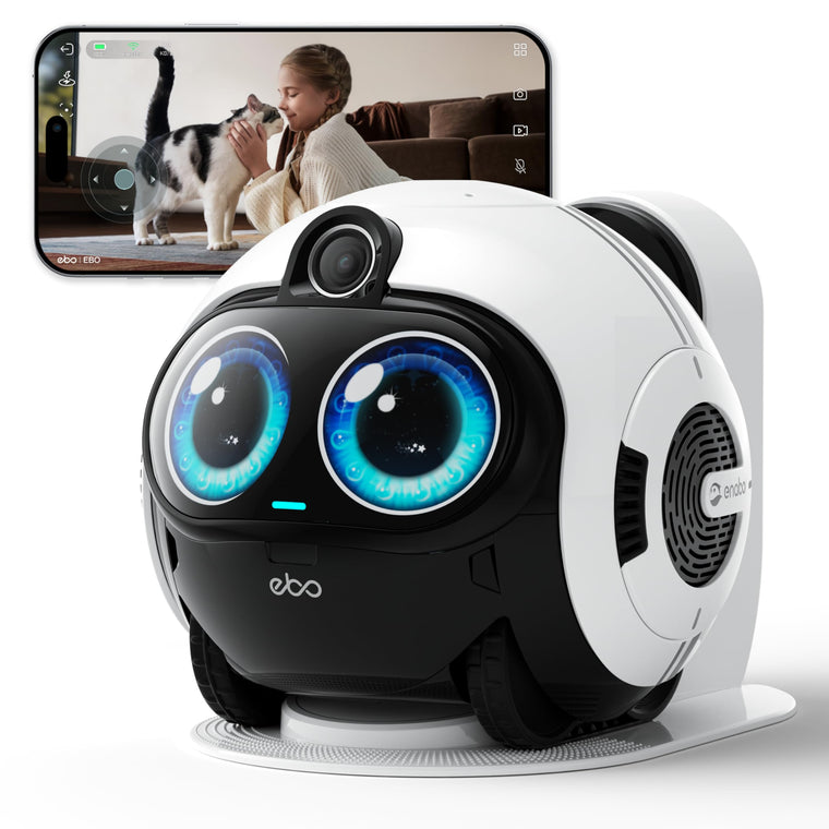 Enabot EBO Max AI Robot Pet Camera with Smart Tracking