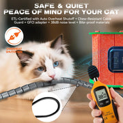 4-Season Heated & Cooled Pet House for Small Dogs & Cats