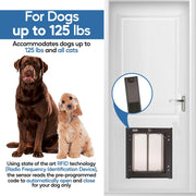 Plexidor Performance Automatic Electronic Dog Door - Bronze