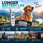 Htcuto Multi-Mode Wireless Dog Fence System for 2 Dogs