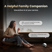Enabot EBO Max AI Robot Pet Camera with Smart Tracking