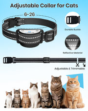 Mini Cat Training Collar with 3300FT Remote & 4 Modes