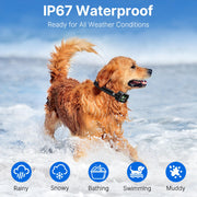 Attefine GPS Wireless Dog Fence with Hidden Boundary