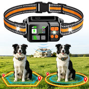 VAQELI GPS Wireless Dog Fence Collar with Adjustable Range