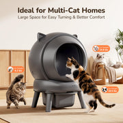 FurryKiddy 3LB003 Automatic Self-Cleaning Litter Box