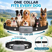 Htcuto Multi-Mode Wireless Dog Fence System for 2 Dogs